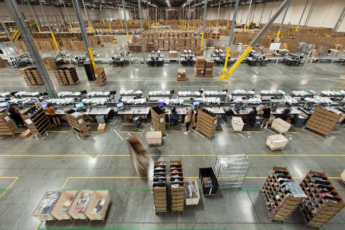 Warehouse shelving and inventory